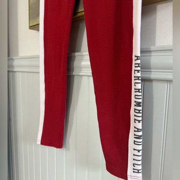 ABERCROMBIE & FITCH Vintage Y2K Jersey Leggings Size Small - Picture 3 of 5
